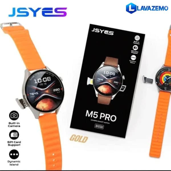 ساعت هوشمند دوربین‌دار M5 Pro سیم کارت خور — تصویر ۴