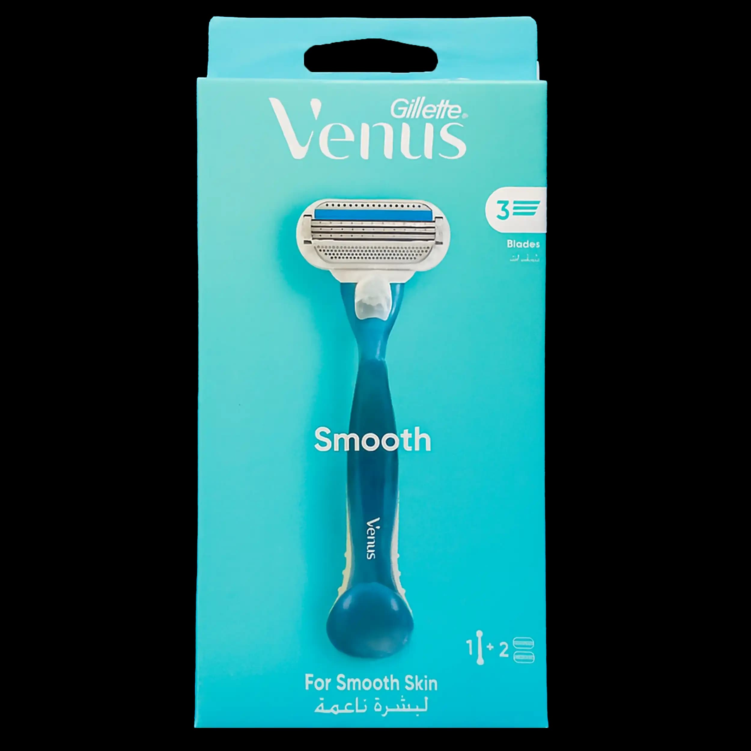 ژیلت ونوس اسموت 2 یدک | Gillette Smooth Razor — تصویر ۲