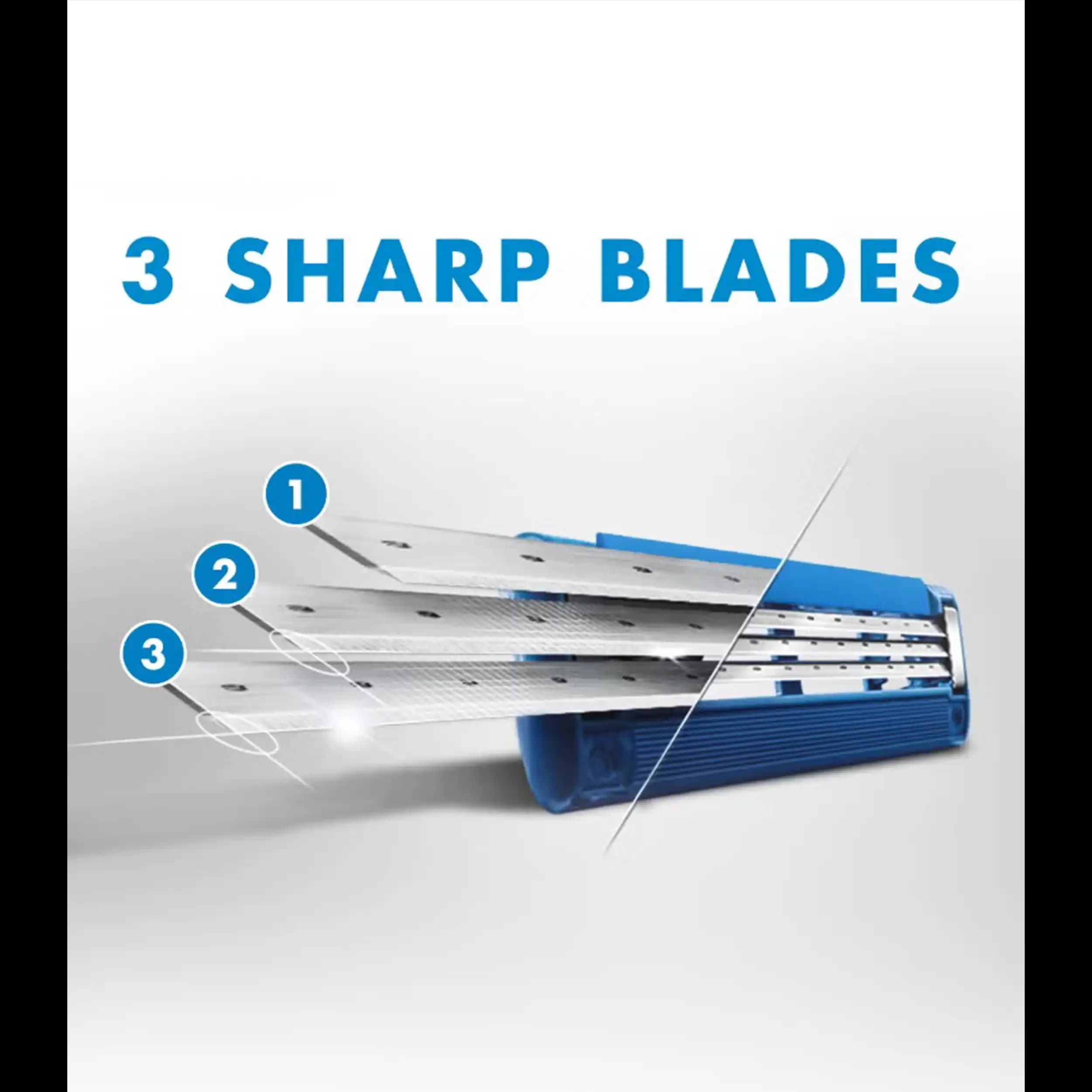 ژیلت مچ 3 توربو 2 یدک | Gillette MACH3 Turbo Men’s Razor — تصویر ۱۲
