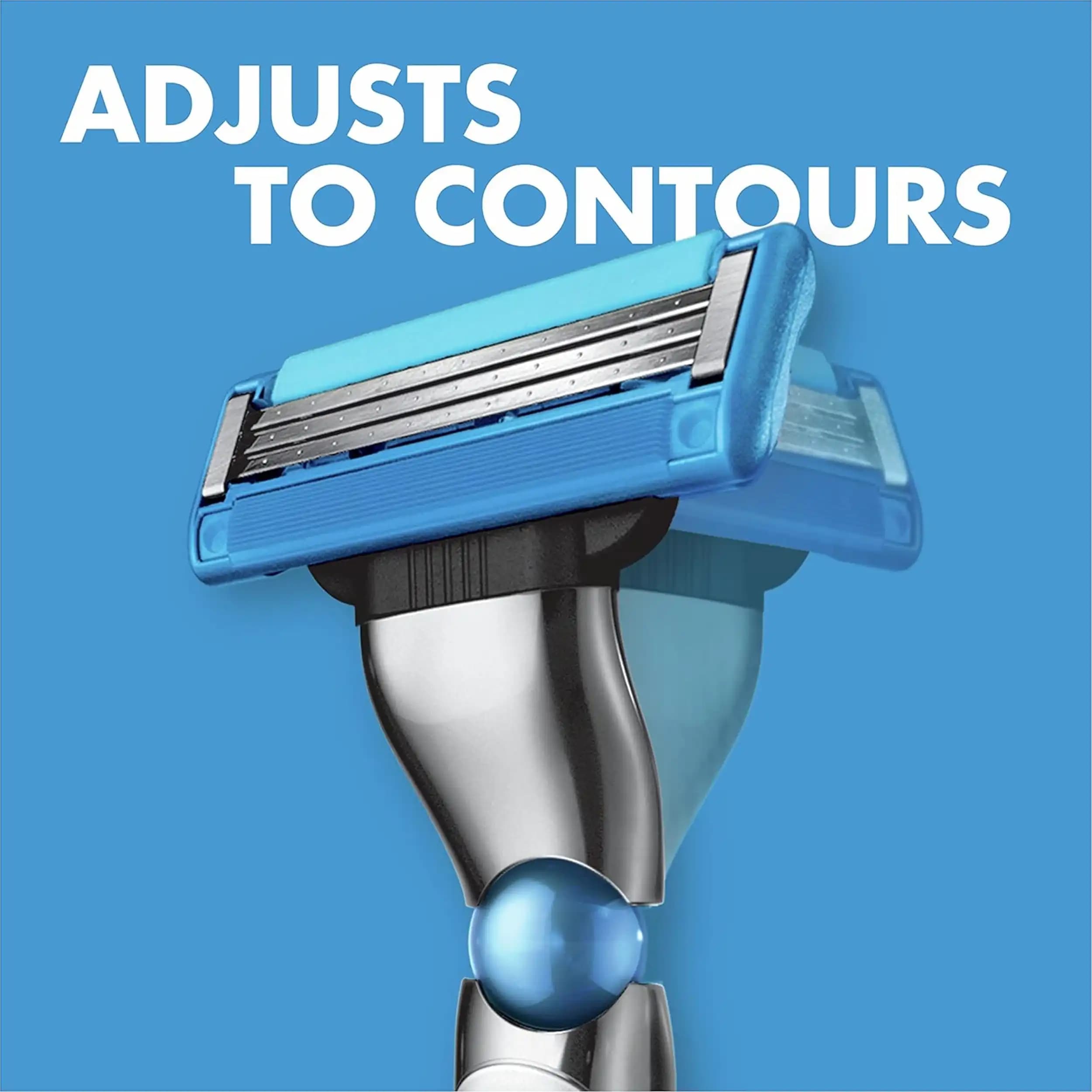 ژیلت مچ 3 توربو 2 یدک | Gillette MACH3 Turbo Men’s Razor — تصویر ۳