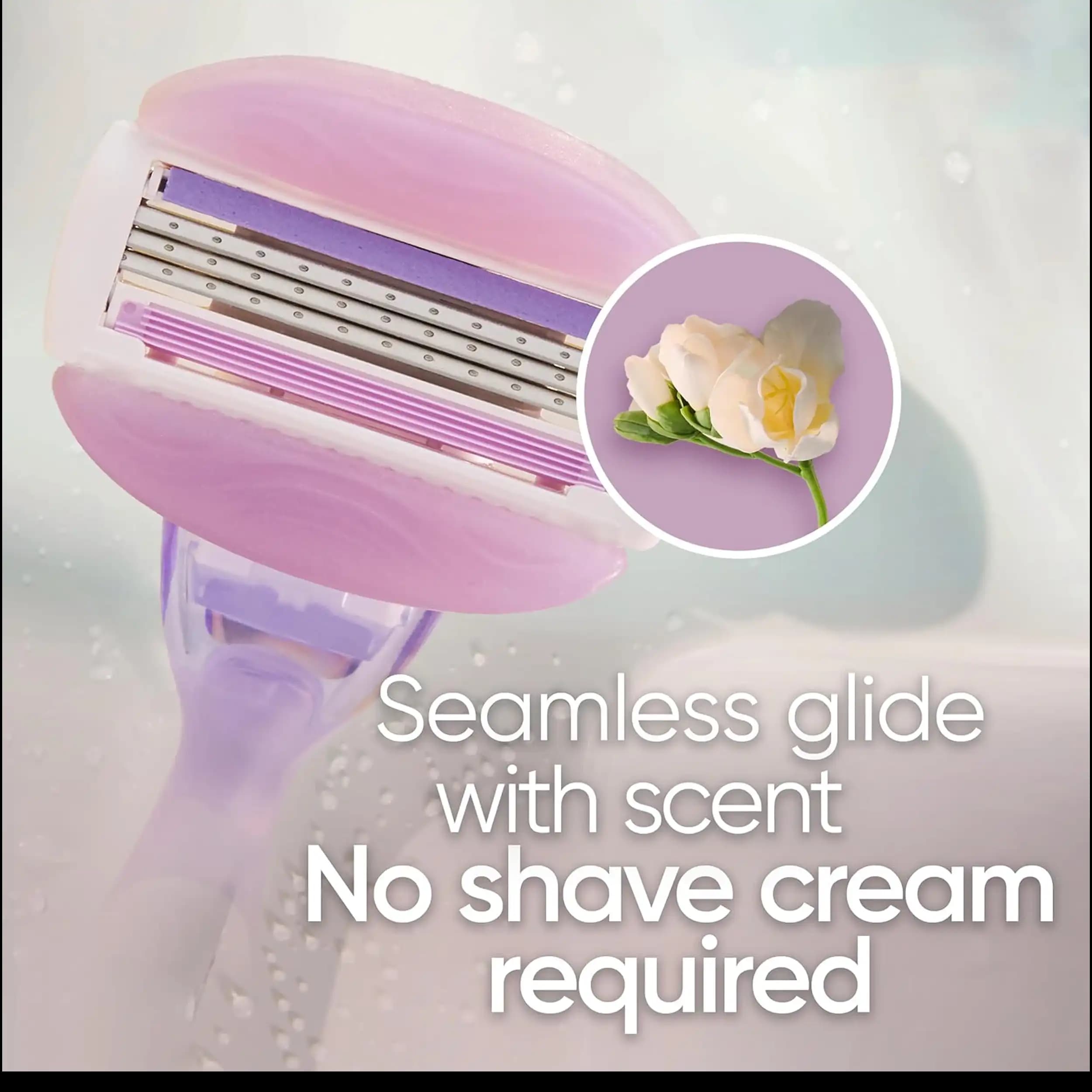 یدک ژیلت ونوس بریز 4 عددی | Comfortglide Breeze Refills — تصویر ۴