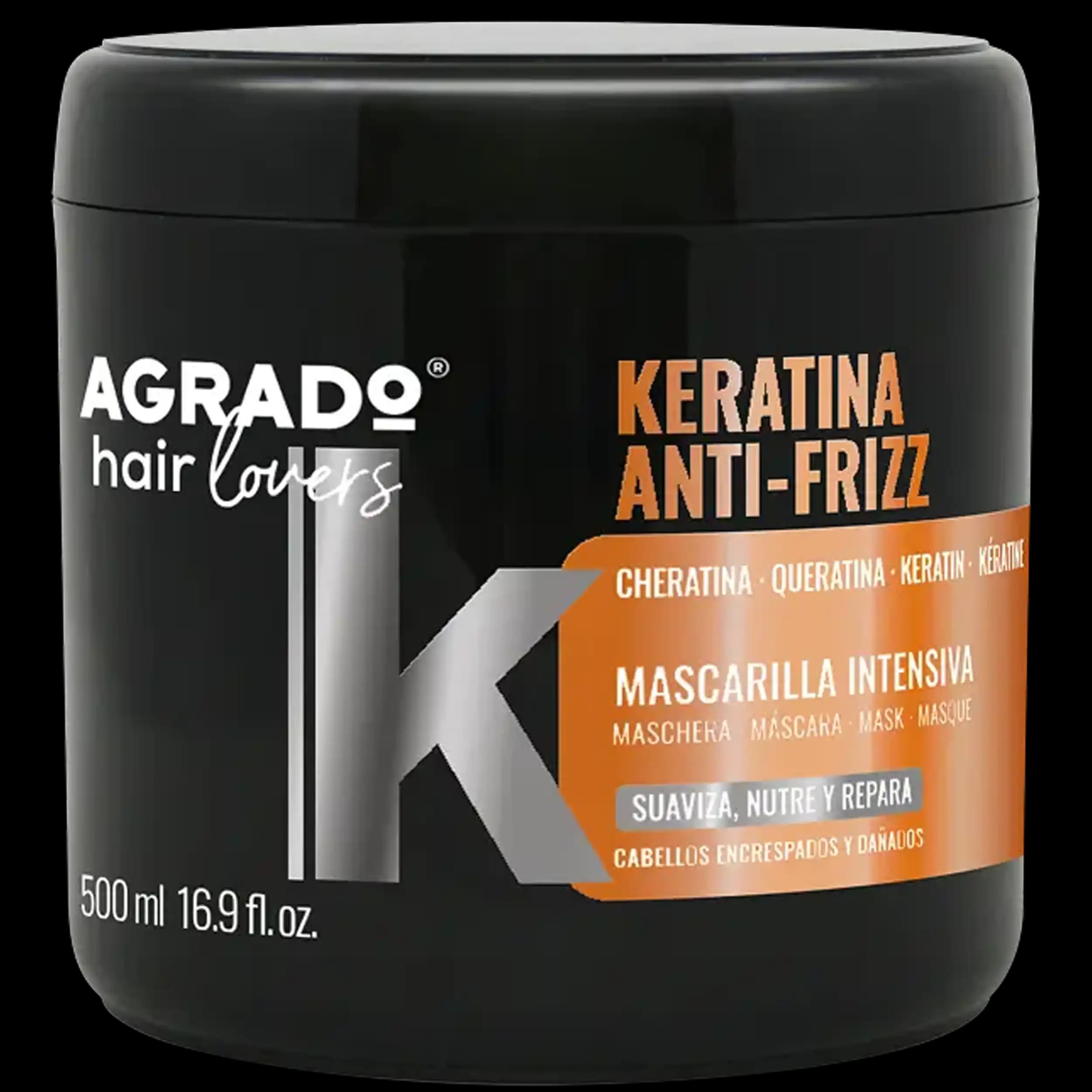 ماسک مو کراتینه آگرادو | Agrado Keratin Hair Mask 500 ml — تصویر ۲