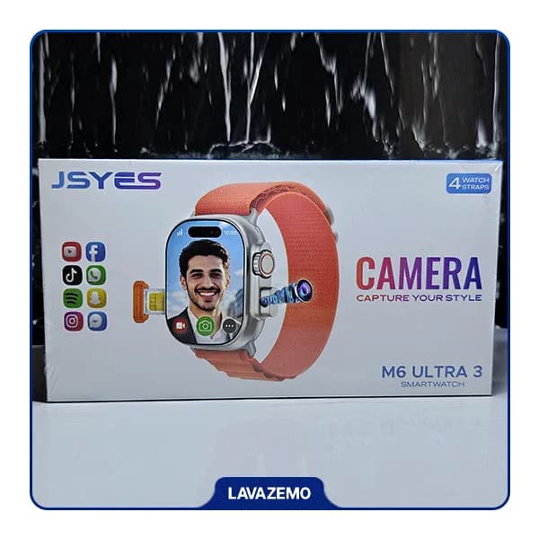 ساعت هوشمند مدل M6 Ultra 3 سیم کارت خور — تصویر ۳