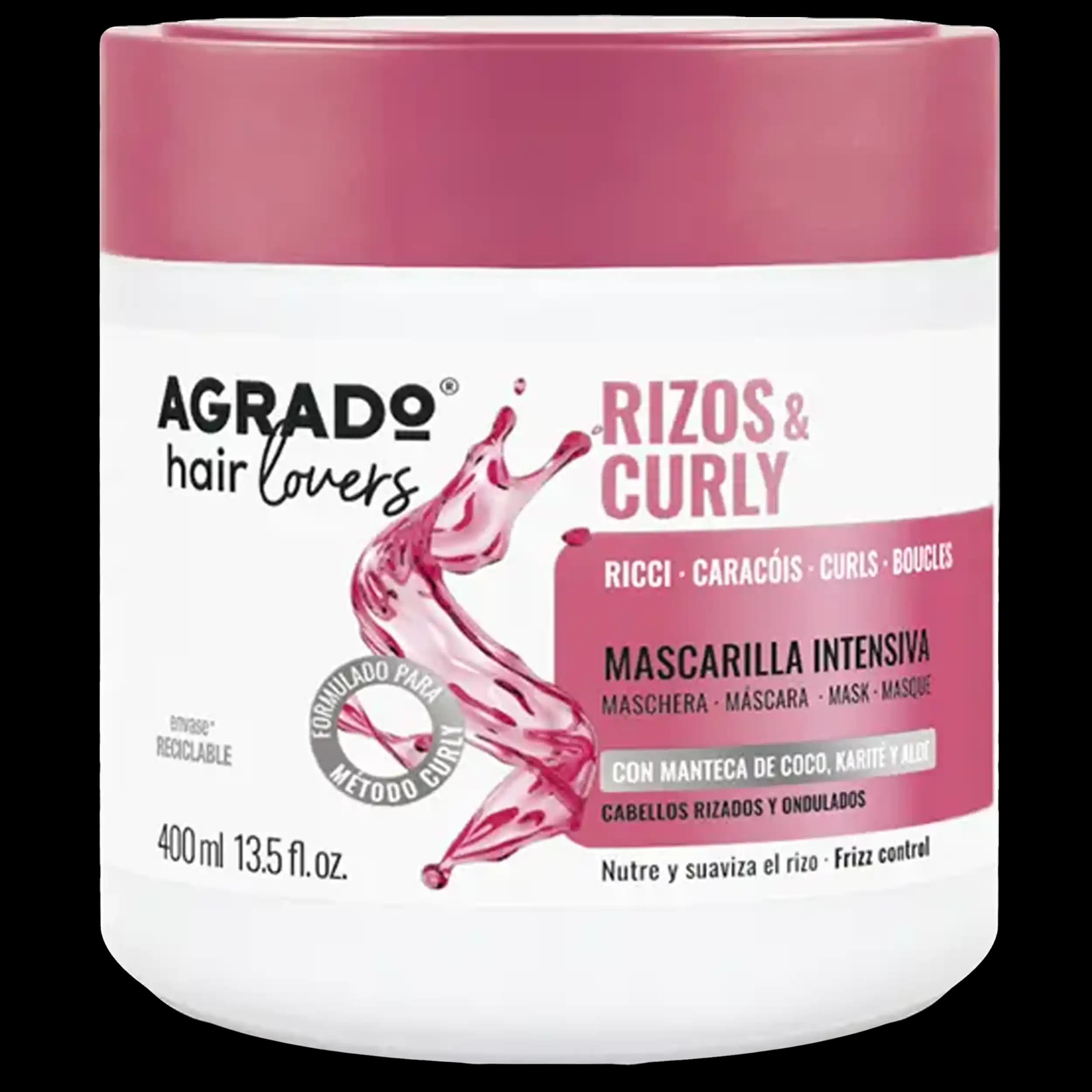 ماسک موهای فر و مجعد آگرادو | Agrado Intensive Mask Curly 400ml