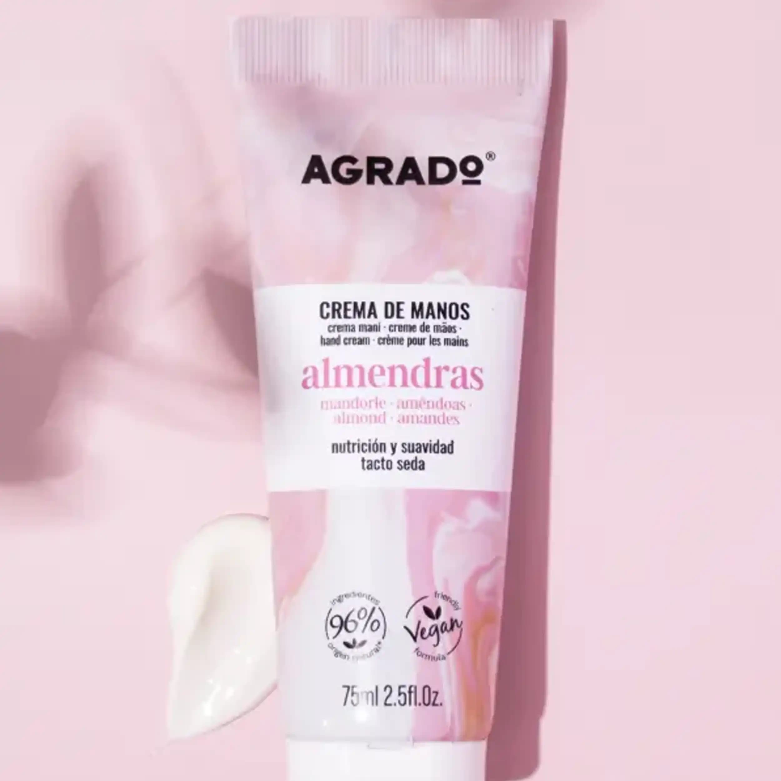 کرم دست تیوپی بادام آگرادو | Agrado Hand Cream Almond 75ml — تصویر ۷