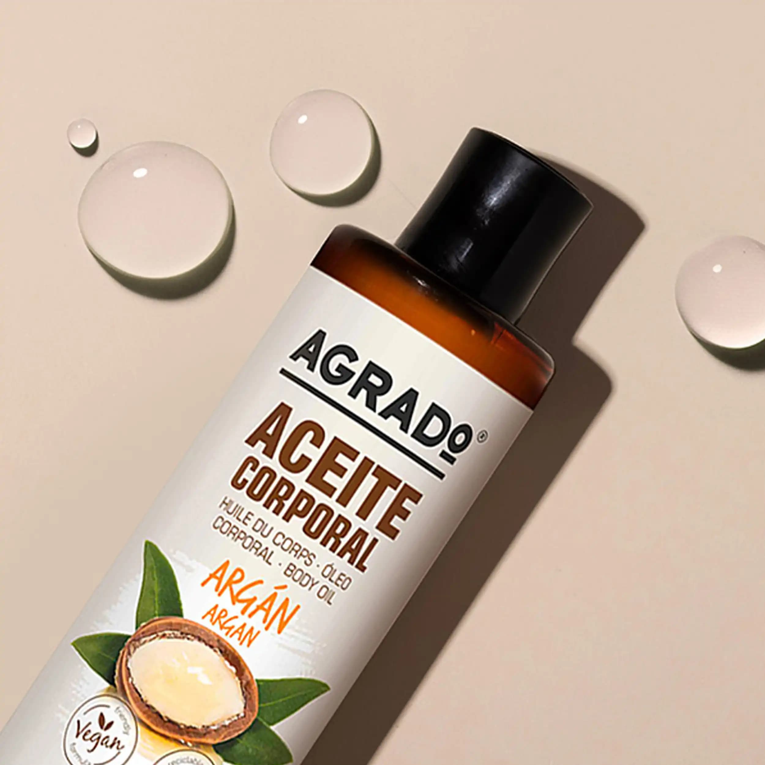 روغن بدن آرگان آگرادو | Agrado Argan Body Oil 250ml — تصویر ۳