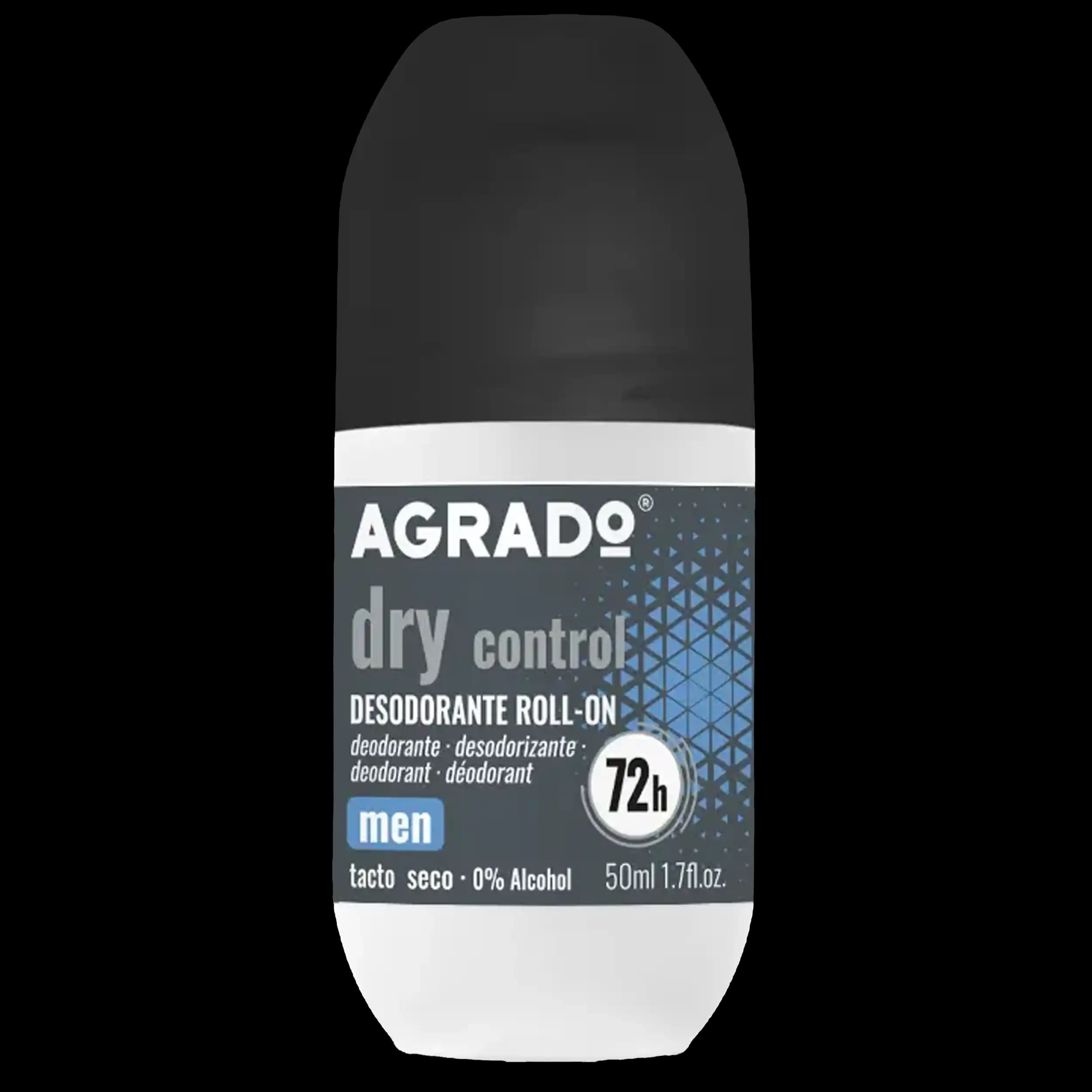 مام رول ضد تعریق مردانه آگرادو | Agrado Antiperspirant Roll-On Deodorant Men Dry Control 50ml