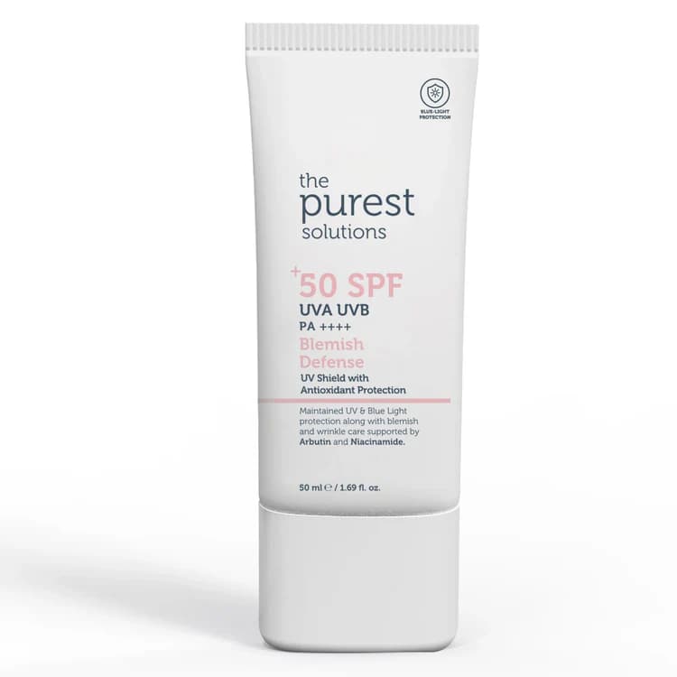 ضدآفتاب رنگی ضدلک و یکدست‌کننده رنگ پوست +SPF 50 پیورست