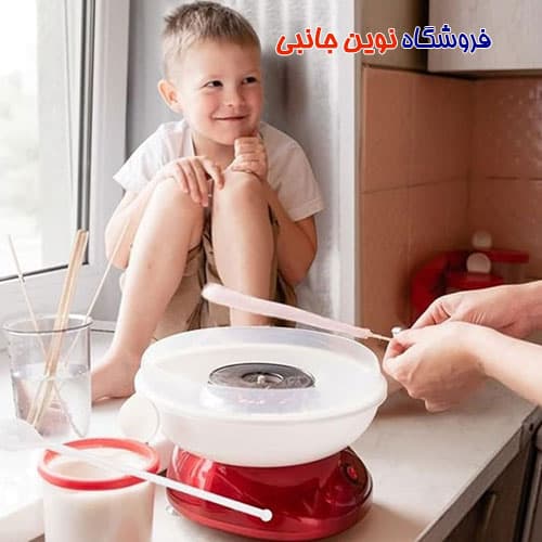 دستگاه پشمک سازی گرین لاین مدل GNCTNCDYWHRD ا Green Lion Cotton Candy Maker GNCTNCDYWHRD 500W (تک/عمده) — تصویر ۳