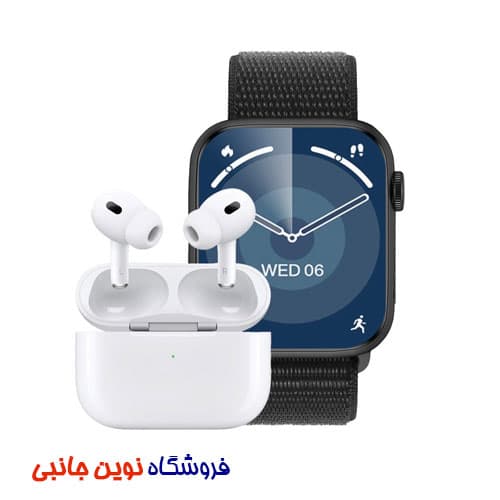 پک ساعت هوشمند و ایرپاد پرو2 گرین لاین مدل SyncFit DUO ا Green Lion SyncFit DUO Smart Watch &amp; AirPods (تک / عمده )