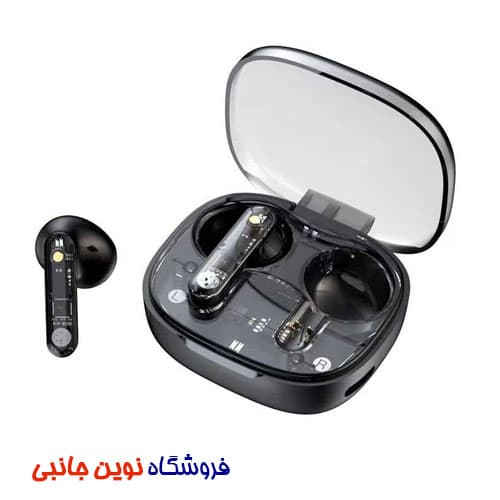 هندزفری ایرپاد بی سیم گرین لاین مدل Transparent Pro ا Green Lion Transparent Pro True Wireless Earbuds (تک / عمده )