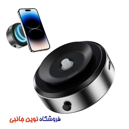هولدر گوشی وکیوم دار مگنتی و مکشی مدل M8/M8Q ا Vacuum M8/M8Q 360° Rotatable Vacum Car Holder for Phone (تک/عمده)
