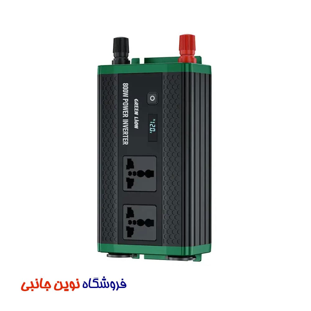 اینورتر خودرو گرین لاین مدل GC-350 توان 800 وات ا GREEN LION GC-350 CAR INVERTER 800W (تک/عمده) — تصویر ۶