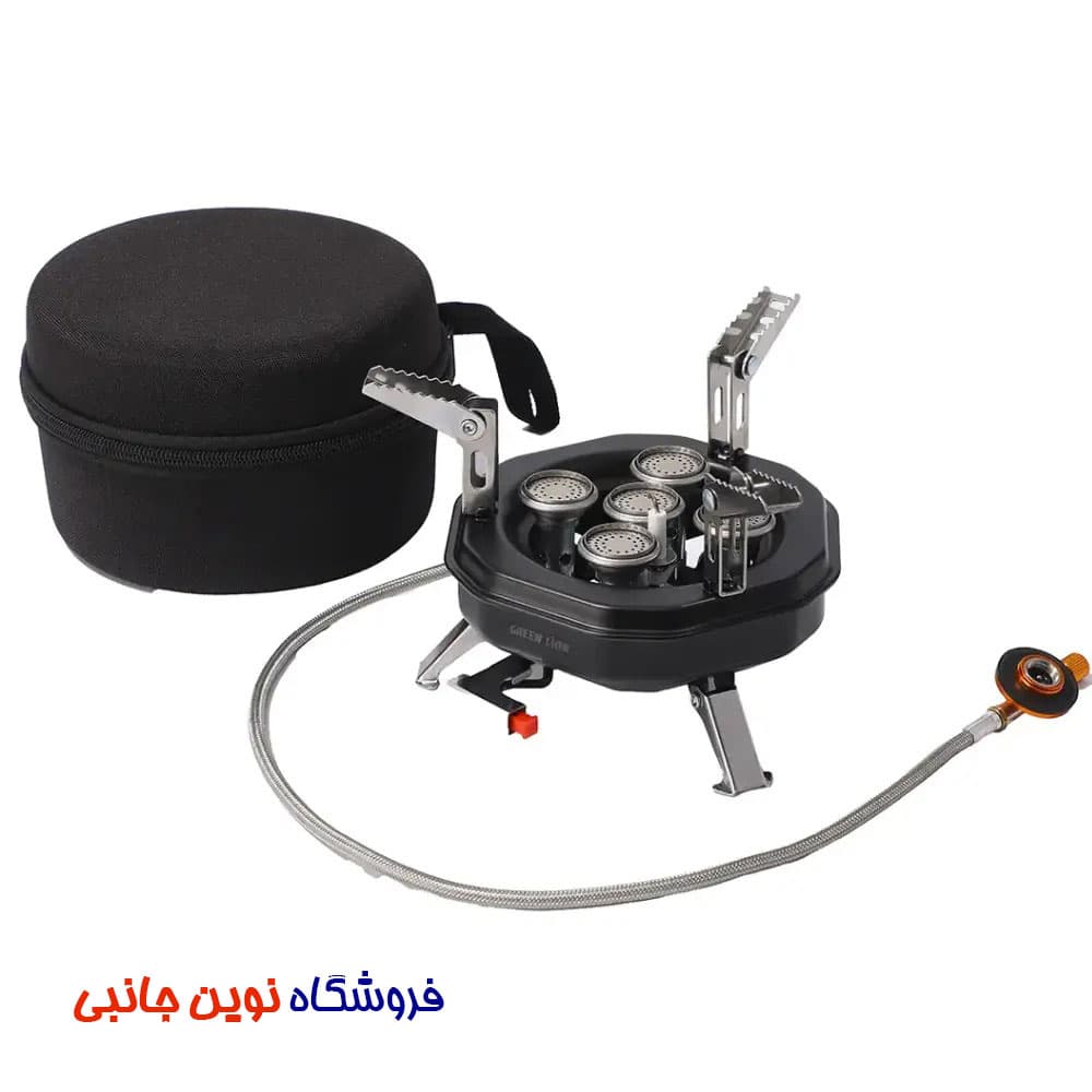 اجاق گاز مسافرتی گرین لاین مدل GNCPCKSTV ا Green Lion GNCPCKSTV Campcook Camping Stove (تک/عمده) — تصویر ۴