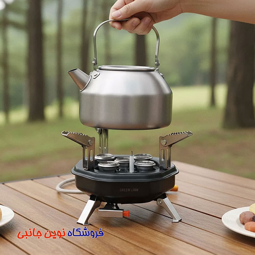اجاق گاز مسافرتی گرین لاین مدل GNCPCKSTV ا Green Lion GNCPCKSTV Campcook Camping Stove (تک/عمده) — تصویر ۵