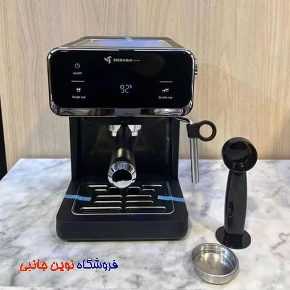اسپرسوساز مباشی مدل ECM2117 ا Mebashi ECM2117 Espresso Maker (تک / عمده) — تصویر ۳