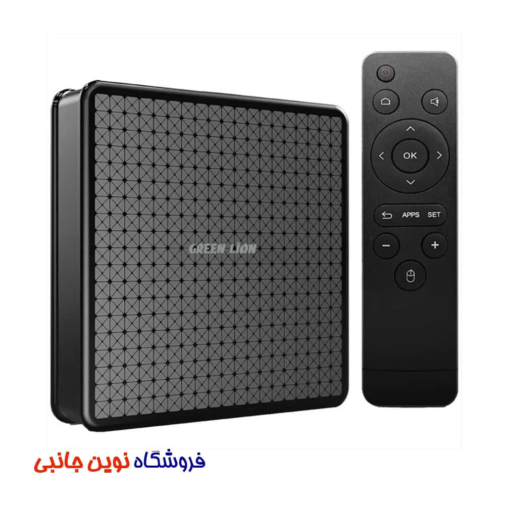 اندروید باکس مموری خور گرین لاین مدل GNANDTVBOX ا Green Lion Android TV Box 4K with Remote Control (تک/عمده) — تصویر ۹