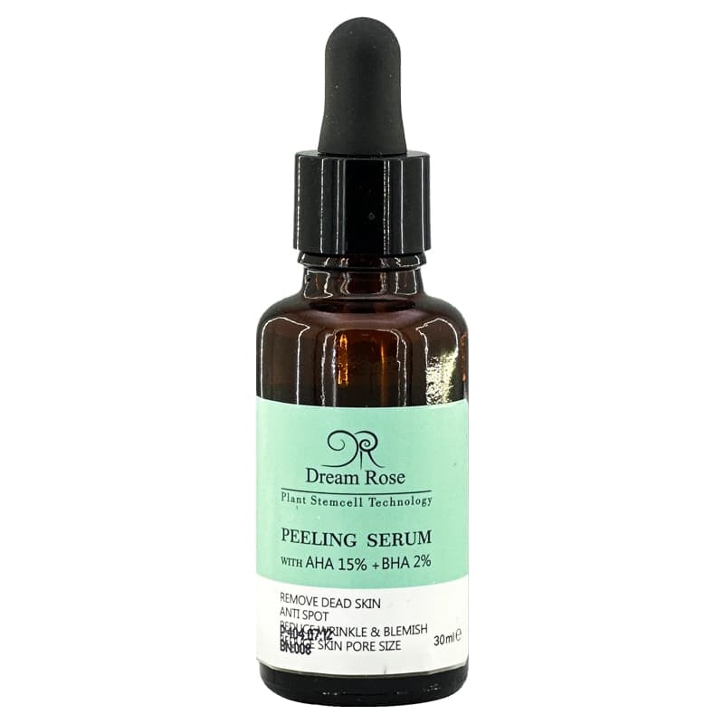 سرم لایه بردار AHA 15% و BHA2% دریم رز | داروخانه روشا — تصویر ۲