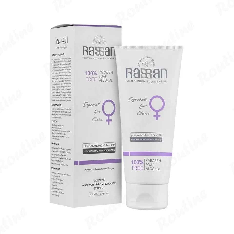 ژل بهداشتی بانوان راسن 200 میلی‌لیتر