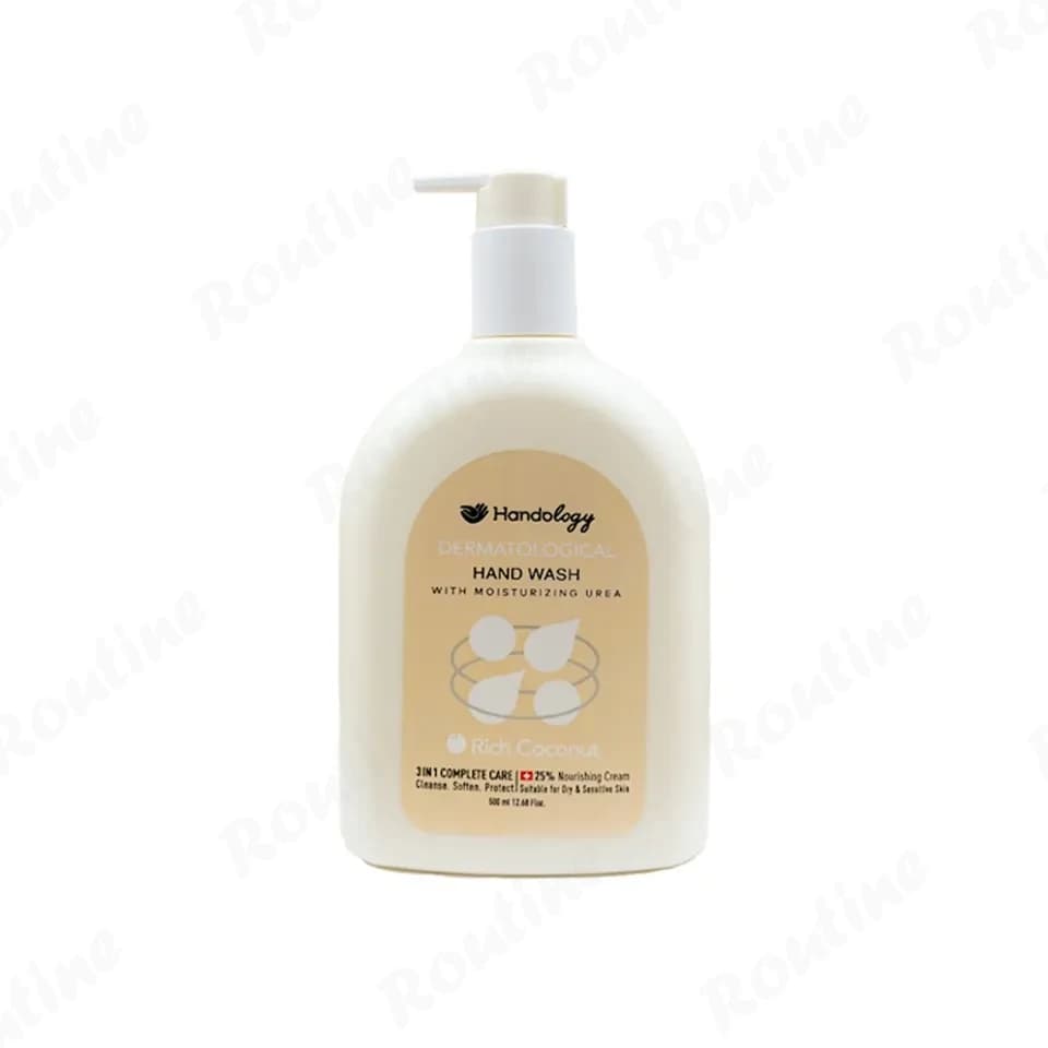 مایع دستشویی کرمی هندولوژی مدل Rich Coconut 500 میلی‌لیتر