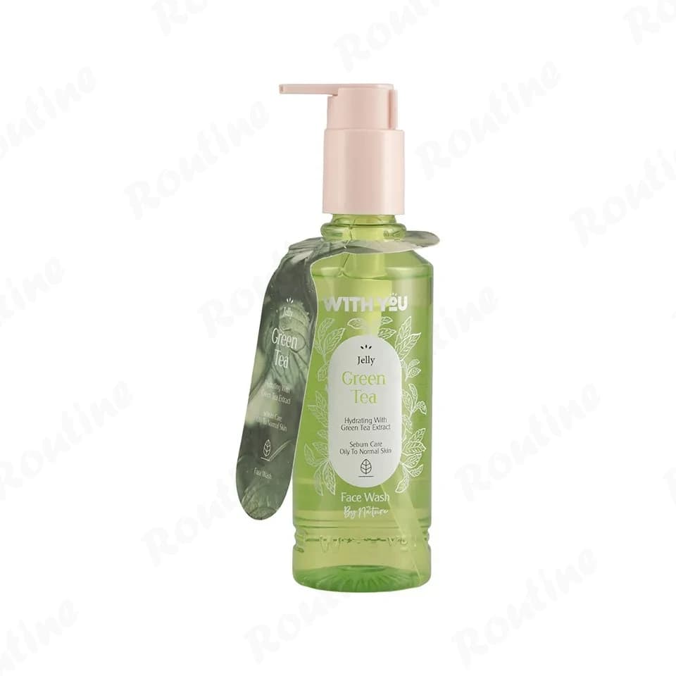 ژل شستشوی صورت ویت یو حاوی عصاره چای سبز مناسب پوست نرمال تا چرب 200 میلی‌لیتر — تصویر ۳