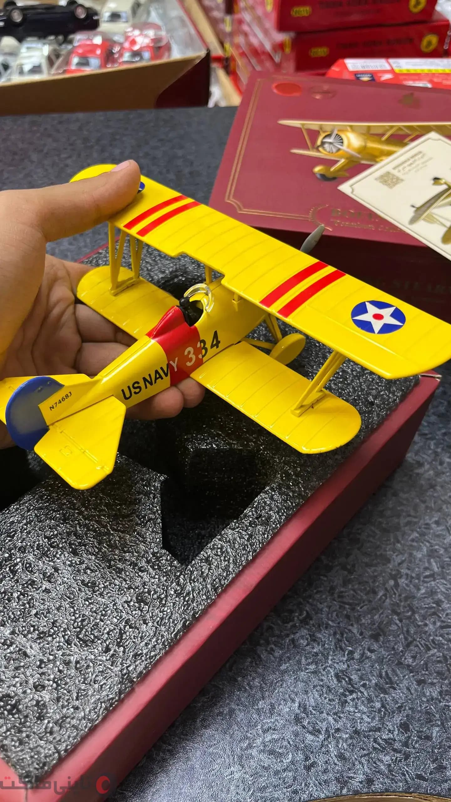 ماکت هواپیما بویینگ استیرمن (Boeing Stearman) برند طاهاتویز — تصویر ۵