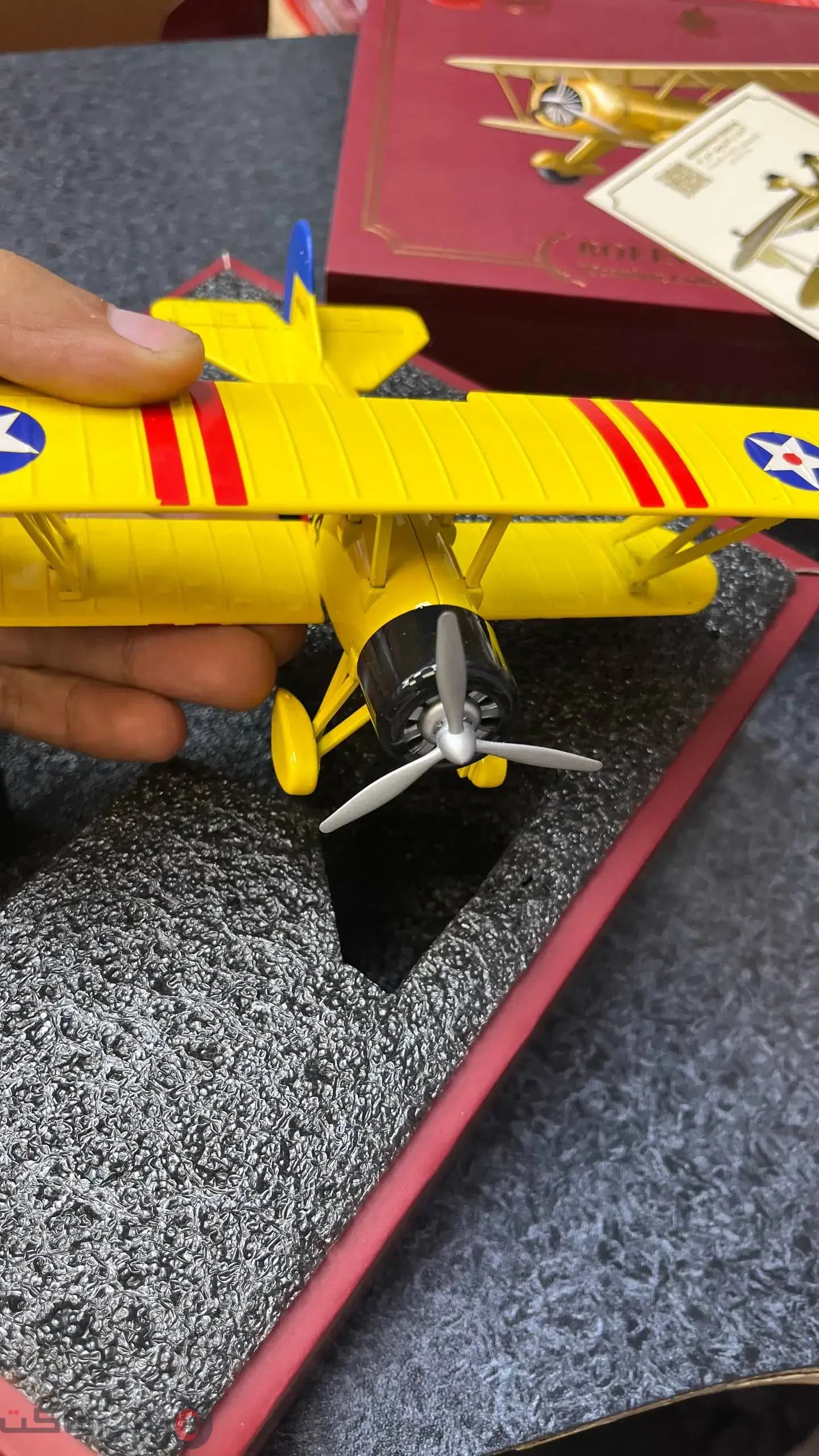 ماکت هواپیما بویینگ استیرمن (Boeing Stearman) برند طاهاتویز — تصویر ۶