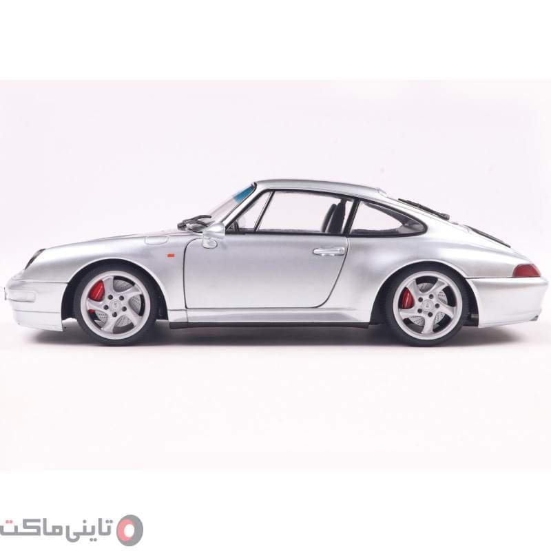 ماکت ماشین Porsche 911 (993) برند Solido نقره ای — تصویر ۱۱