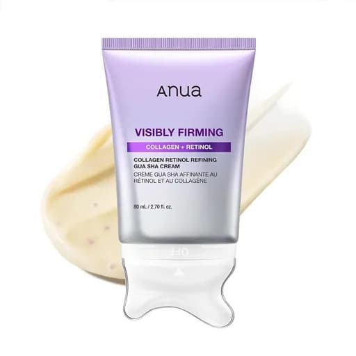 گواشا کلاژن و رتینول آنوا ضدچروک و فرم دهنده صورت و گردن ANUA VISIBLY FIRMING COLLAGEN RETINOL GUA SHA
