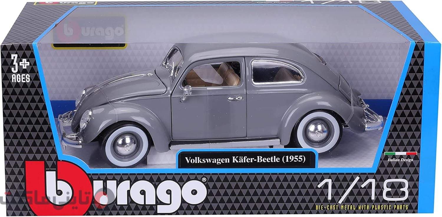 ماکت ماشین Volkswagen Beetle برند Bburago — تصویر ۵