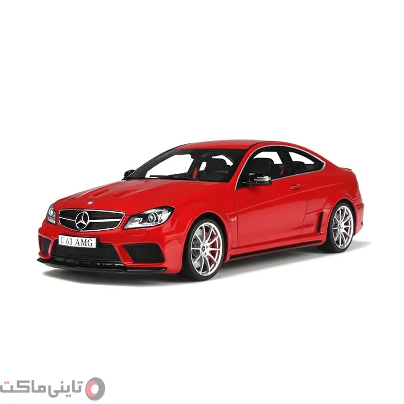 ماکت ماشین Mercedes Benz C63 AMG Black Series برند GT Spirit — تصویر ۵