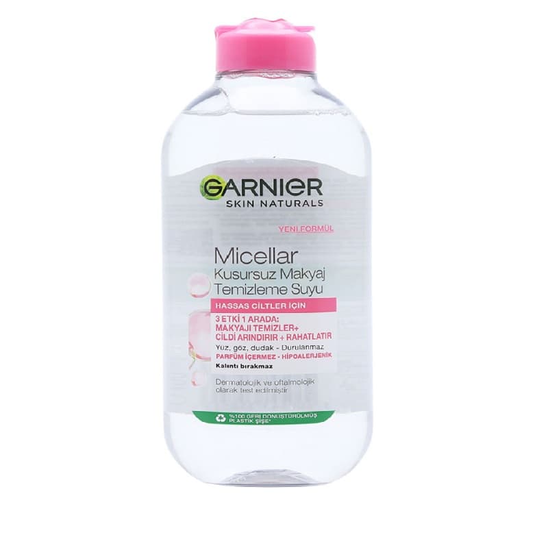 میسلار واتر گارنیر مناسب پوست های خشک و حساس حجم 400mL