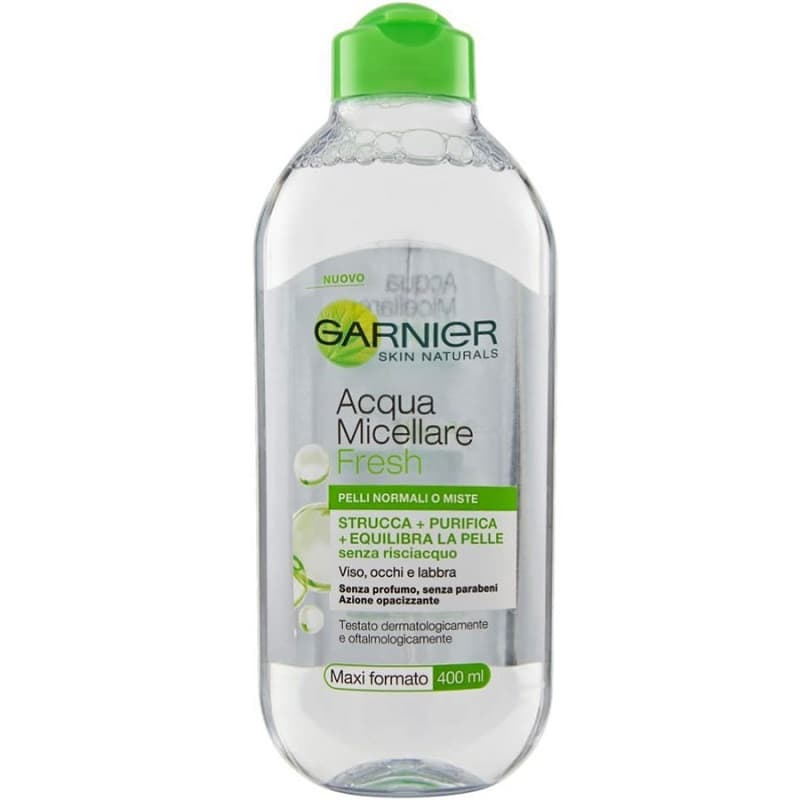 میسلار واتر گارنیر مناسب پوست نرمال و مختلط حجم 400mL