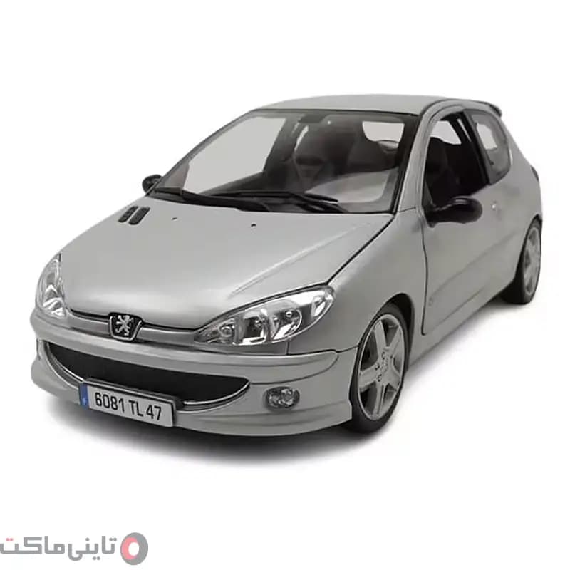ماکت ماشین Peugeot 206 RC 2003 برند Norev