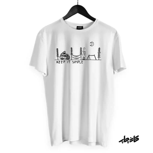 تیشرت کمپ ساده