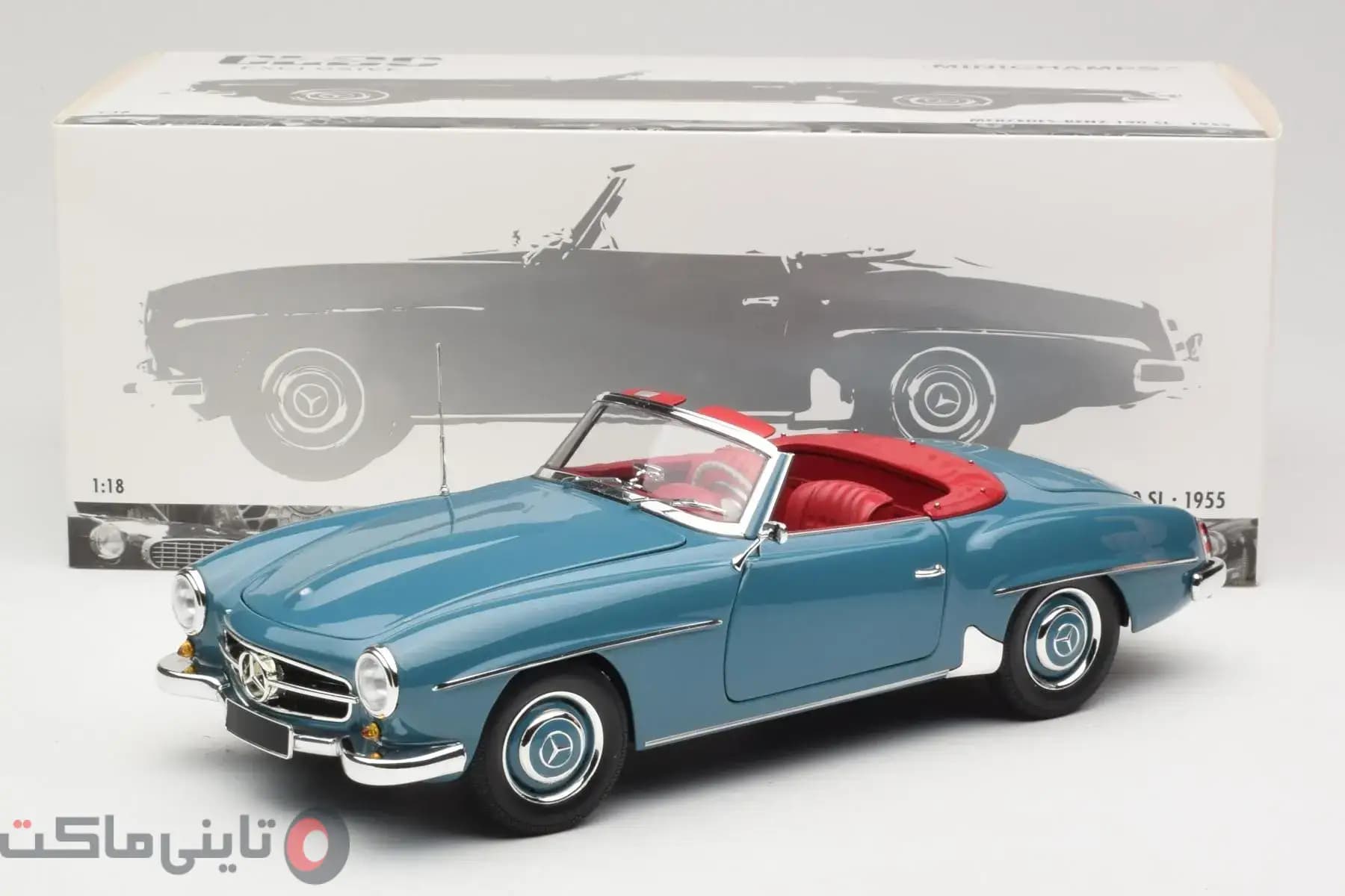 ماکت ماشین Mercedes-Benz 190SL برند Minichamps — تصویر ۷