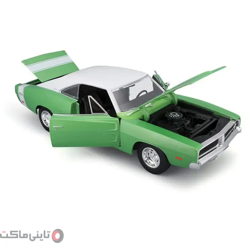 ماکت ماشین Dodge Charger سبز برند Maisto — تصویر ۹