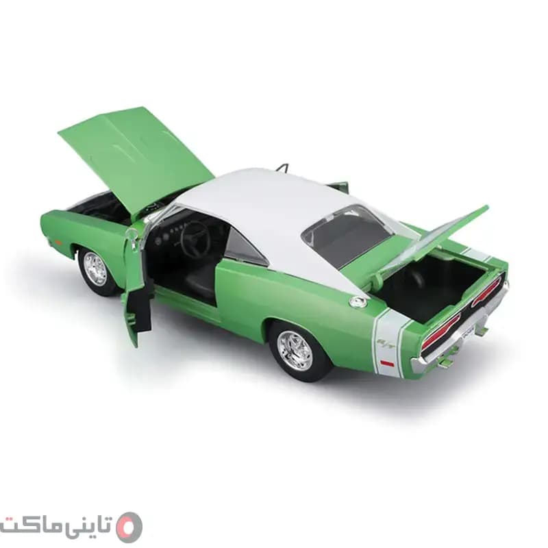 ماکت ماشین Dodge Charger سبز برند Maisto — تصویر ۵