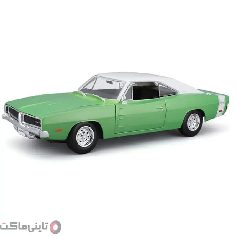 ماکت ماشین Dodge Charger سبز برند Maisto — تصویر ۲