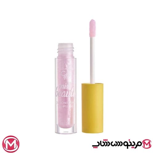 برق لب سه بعدی میس بیوتی Diamond Shine گلدن رز شماره 01 (Pink Trip) — تصویر ۵