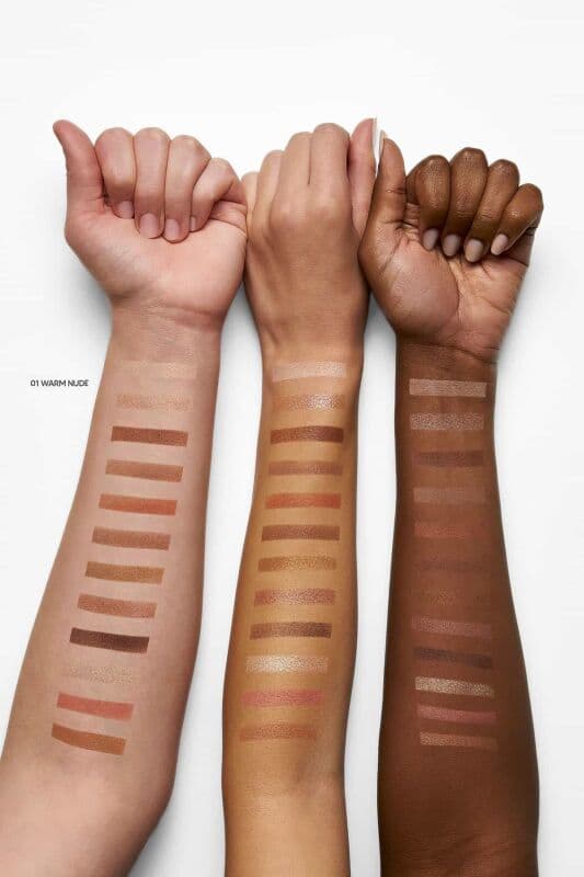 پالت آرایش صورت و چشم سیتی استایل گلدن رز شماره 01 (Warm Nude) — تصویر ۱۱