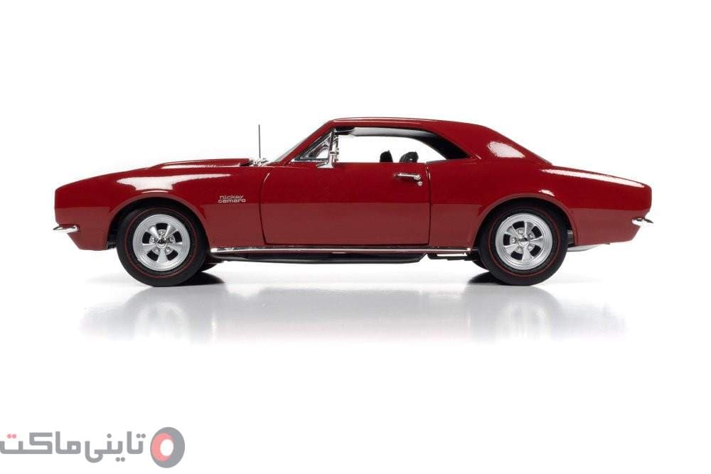 ماکت ماشین Chevrolet Camaro Z/28 Hardtop Nickey Mcach 1967 برند Auto World — تصویر ۵