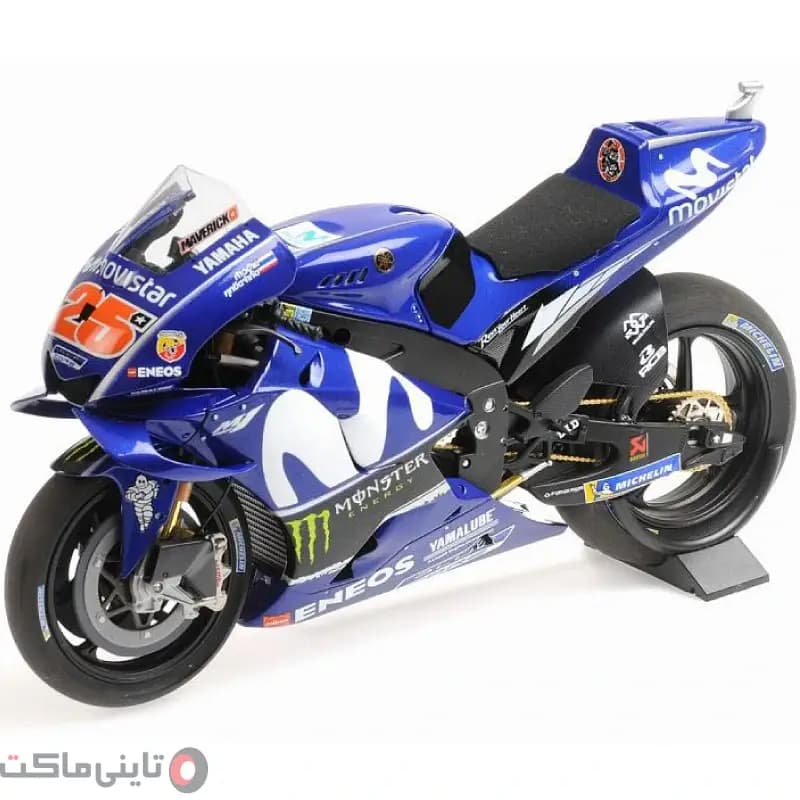 ماکت موتور 2018 Yamaha yzr-m1 Movistar برند Minichamps — تصویر ۸