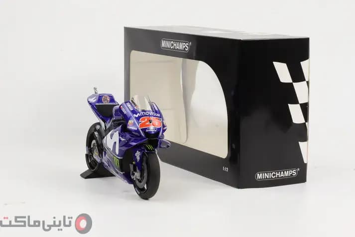 ماکت موتور 2018 Yamaha yzr-m1 Movistar برند Minichamps — تصویر ۱۲