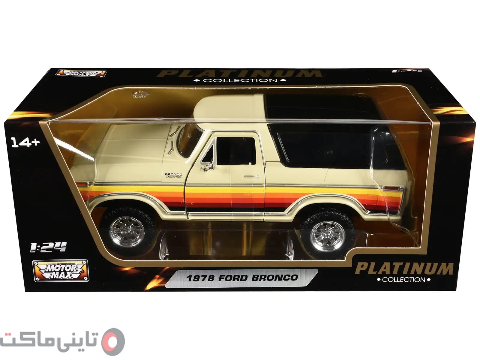 ماکت ماشین Ford Bronco 1978 برند Motormax — تصویر ۱۲