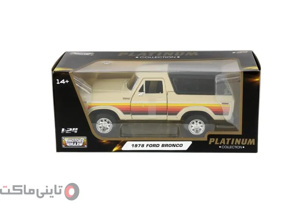 ماکت ماشین Ford Bronco 1978 برند Motormax — تصویر ۳