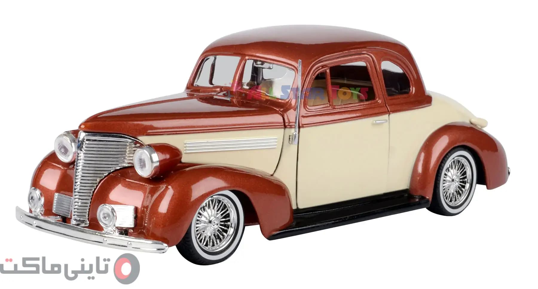 ماکت ماشین Chevrolet 1939 Coupe برند Motormax — تصویر ۸