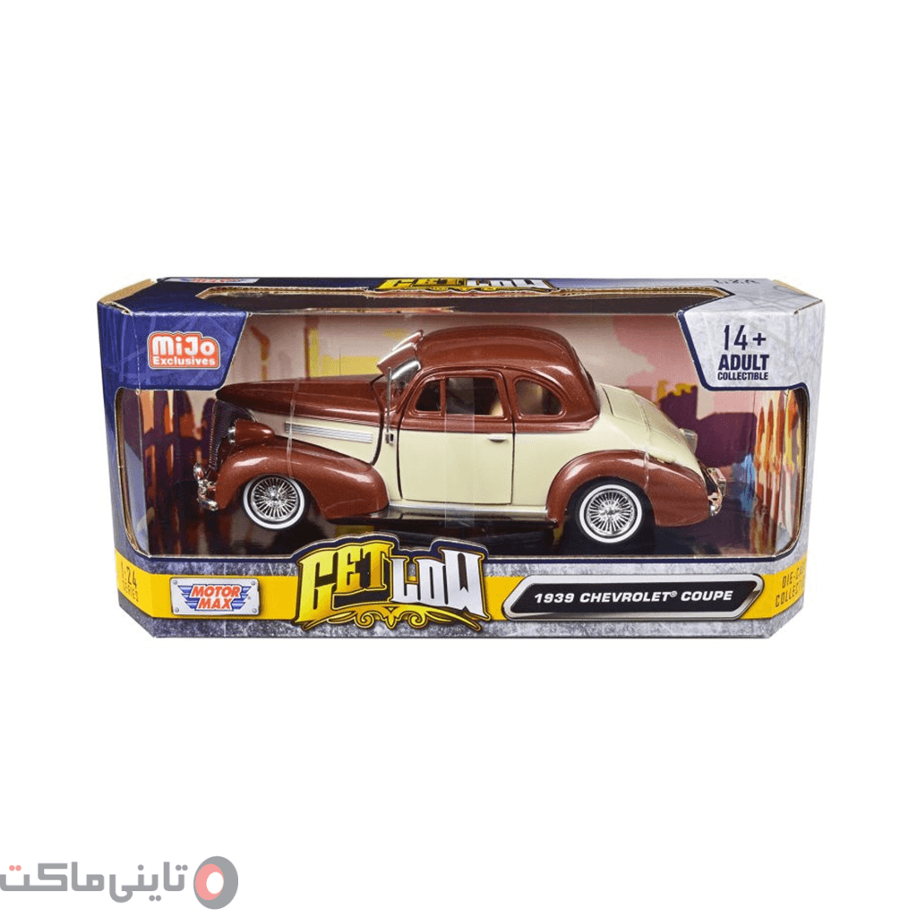 ماکت ماشین Chevrolet 1939 Coupe برند Motormax — تصویر ۹