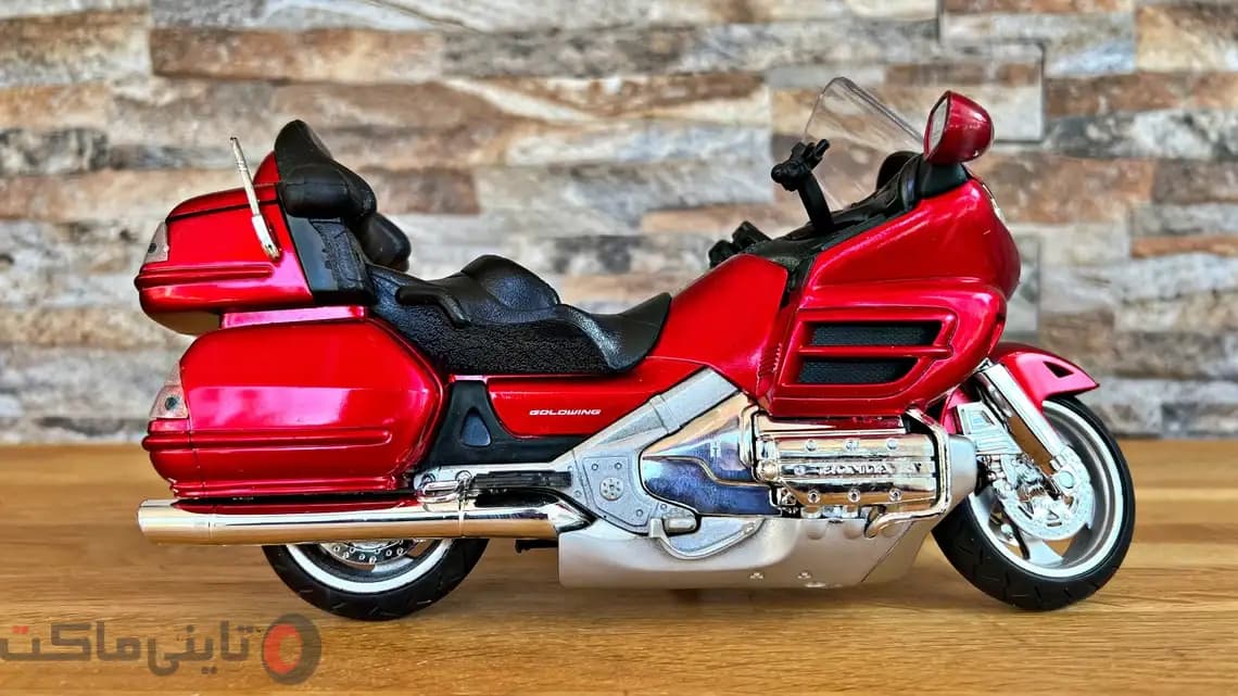 ماکت موتور Honda Goldwing برند Welly — تصویر ۱۰