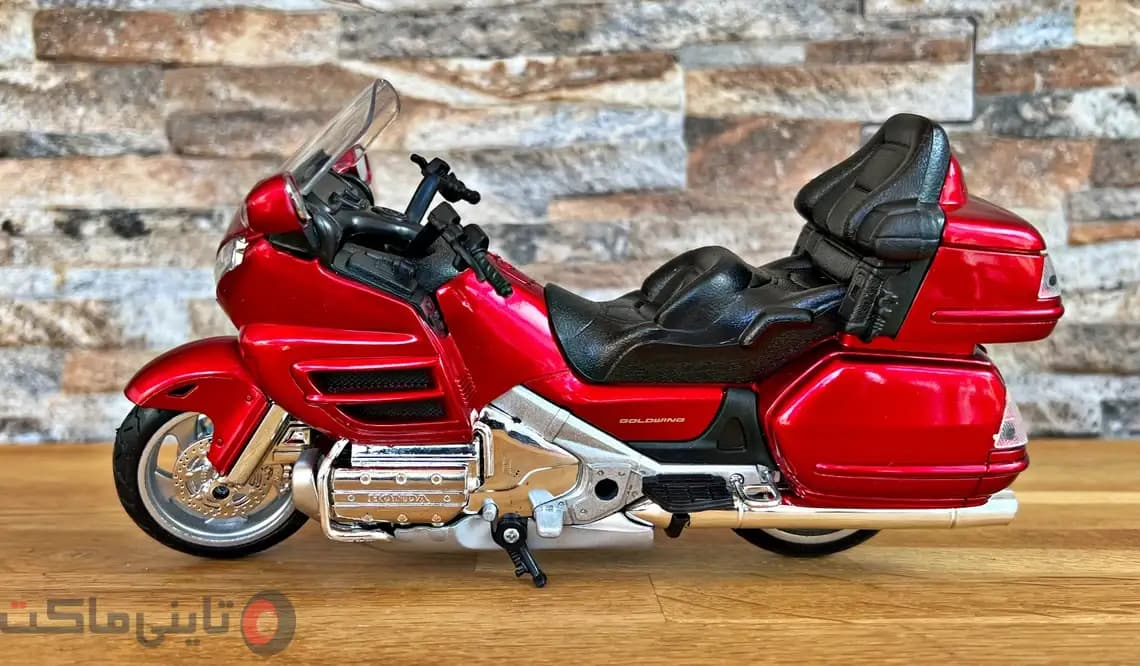 ماکت موتور Honda Goldwing برند Welly — تصویر ۹